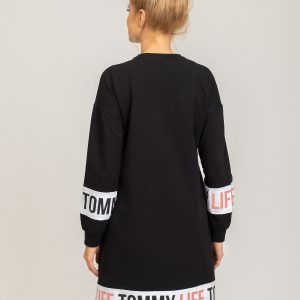 TOMMY LIFE Black Sports Dress