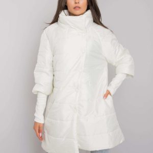 Ecru quilted jacket Carlota