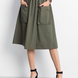 Khaki skirt Confidence