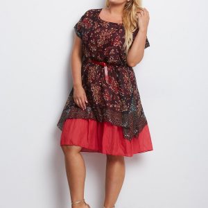 Black and Red Plus Size Dress Experience