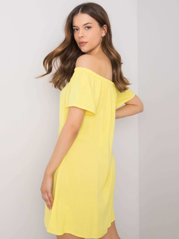 Yellow Spanish dress Benita FRESH MADE