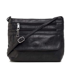 Black Eco Leather Handbag