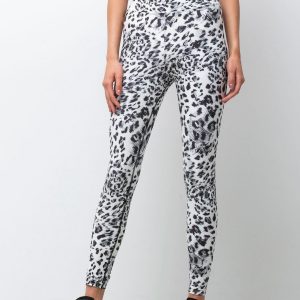 White & Black Bionic Leggings