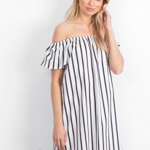 White and black Santos dress