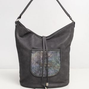 Grey bag with pocket