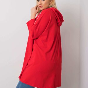 Zoe's red tunic