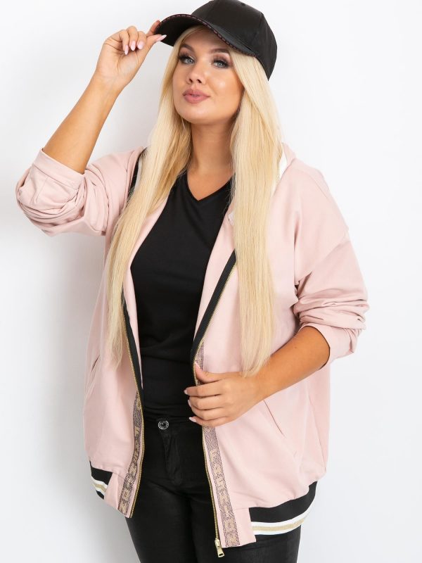 Dirty pink plus size sweatshirt Canva