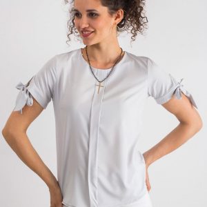 Heatwave light grey blouse