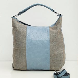 Blue Eco Leather Ladies Bag