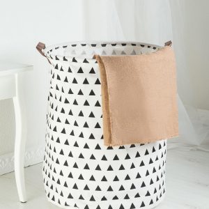 Ecru laundry basket