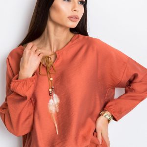 RUE PARIS Brick blouse Several