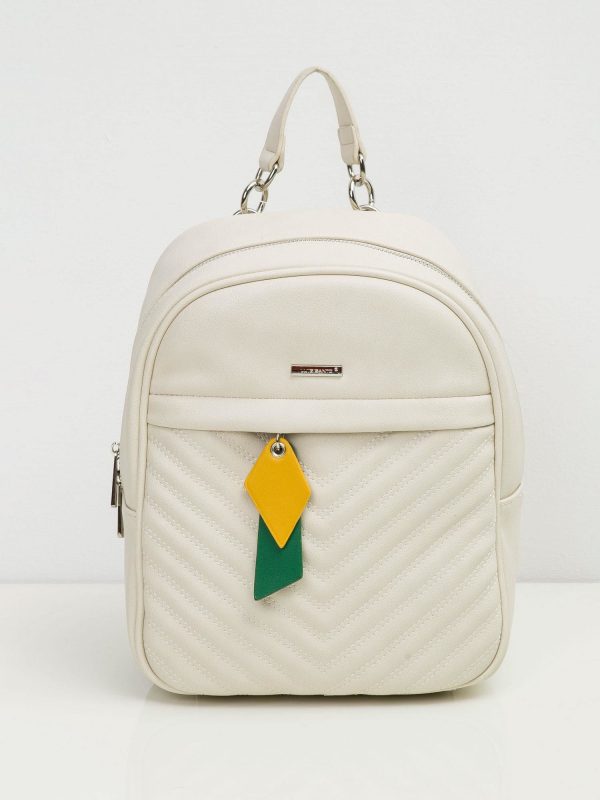 Cream Small Women Backpack