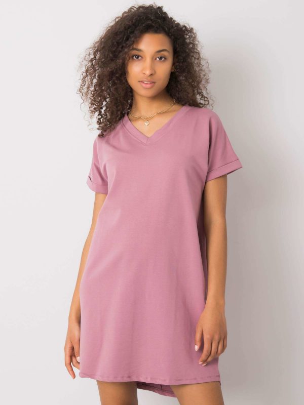 Dirty pink casual dress Tillie RUE PARIS