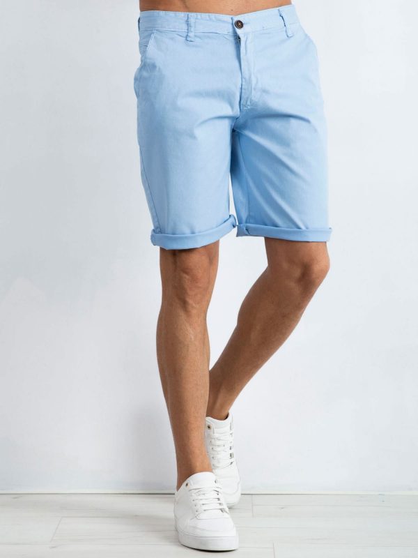 Light Blue Attack Men's Shorts