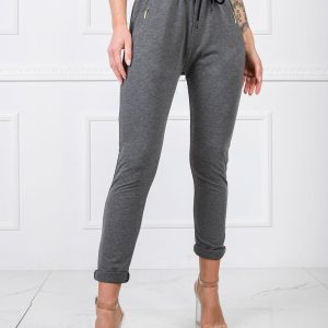 Dark Grey Bunny Pants