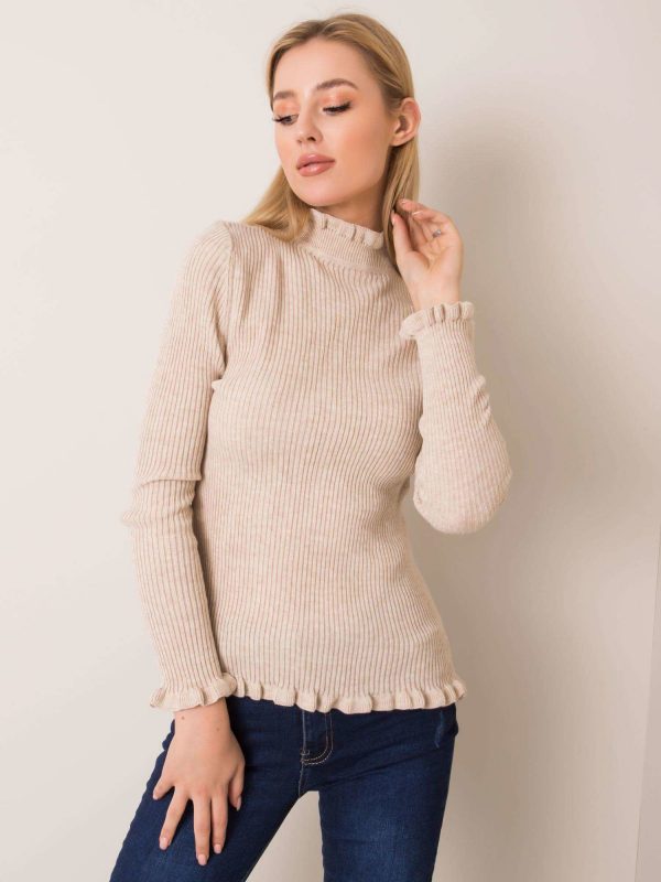 Beige sweater Emille RUE PARIS