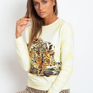 Light Yellow Wild Sweatshirt