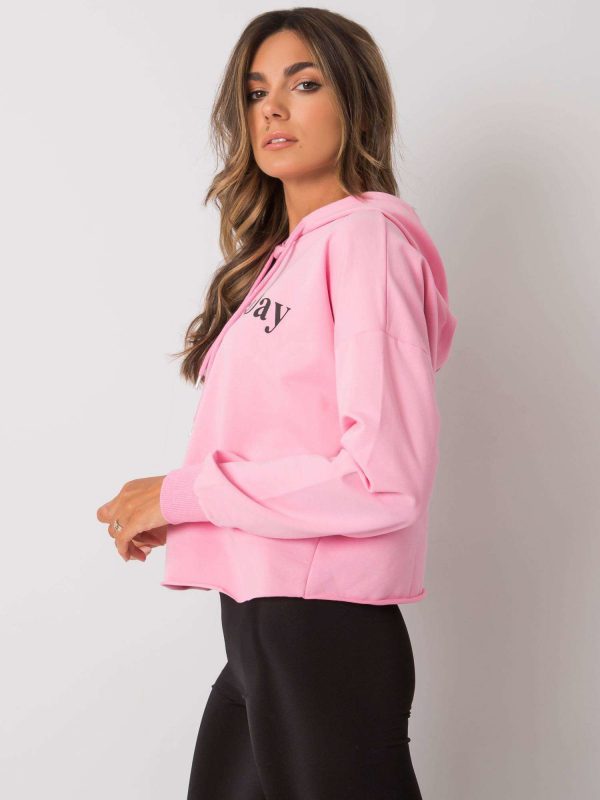 Light pink sweatshirt with Zaylee inscription