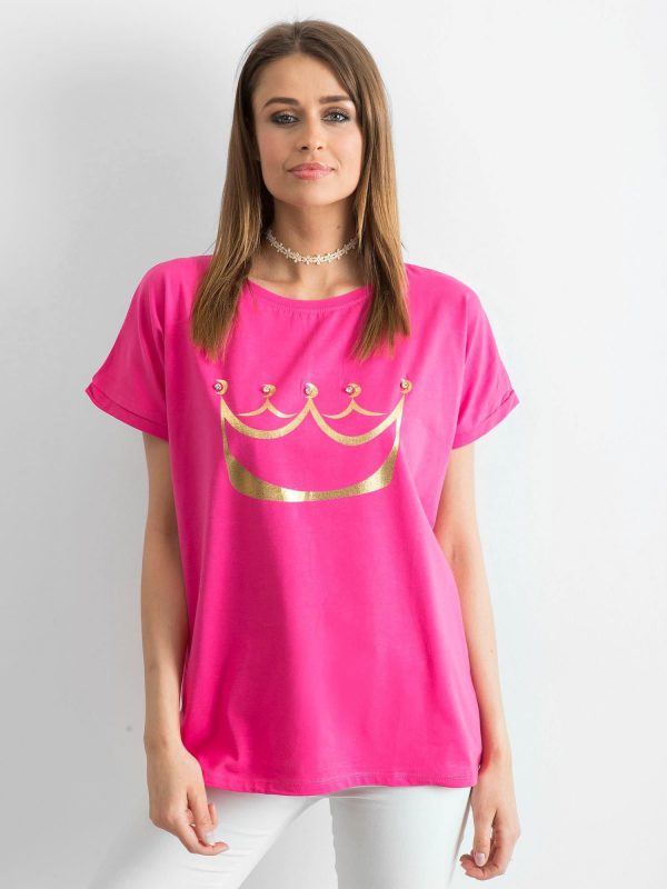 Dark pink T-shirt Kingdom