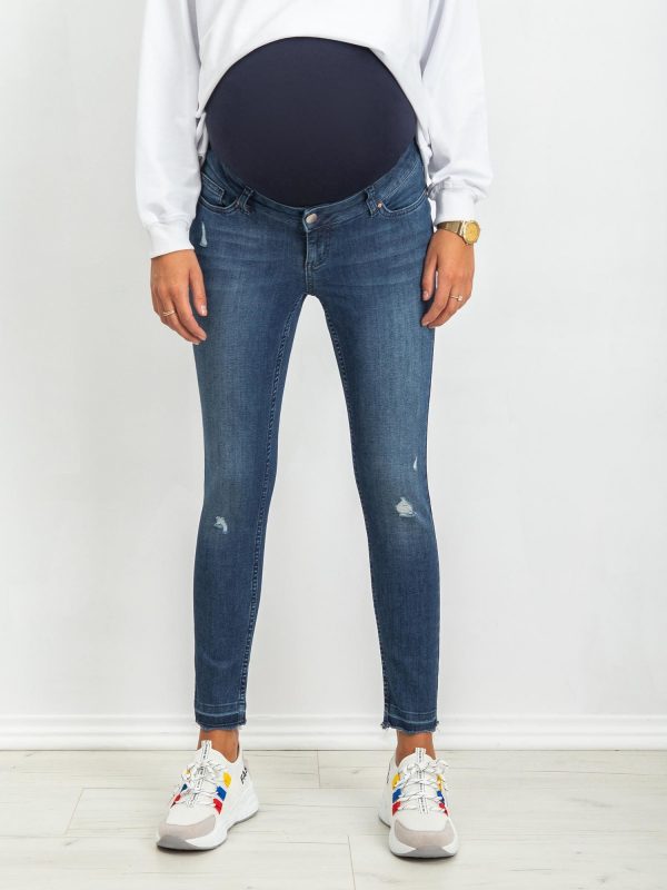 RUE PARIS Blue Maternity Jeans Undiscovered