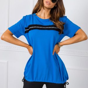 Dark Blue Avery Blouse