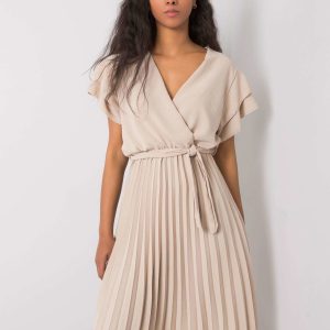 Beige Delaney dress