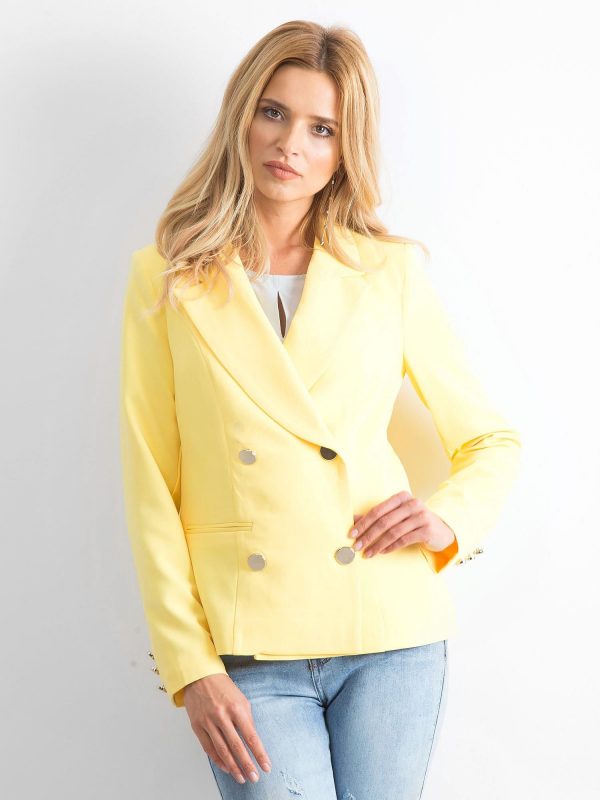 Yellow blazer Planete