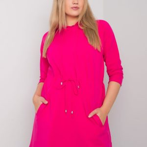 Norina Fuchsia Plus Size Hoodie