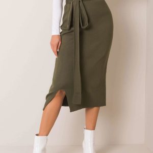 Khaki skirt Venice RUE PARIS