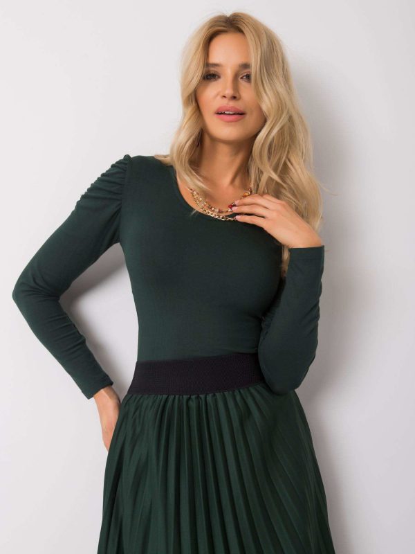 Dark green blouse True RUE PARIS