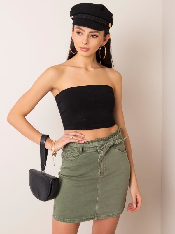 Khaki skirt Monaco