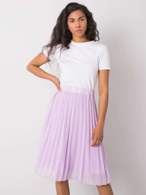 Light purple pleated skirt by Angie SUBLEVEL