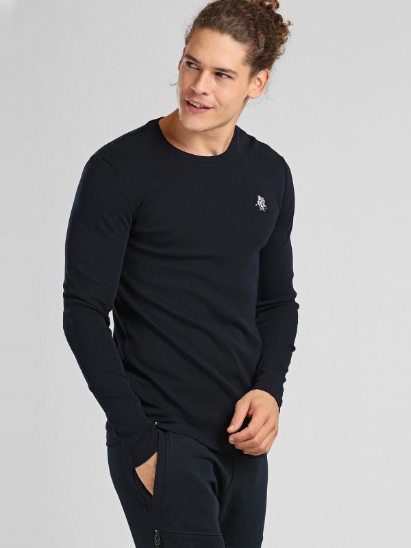 Navy blue blouse for men TOMMY LIFE