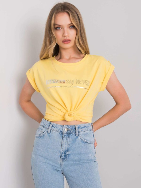 Yellow t-shirt Leah