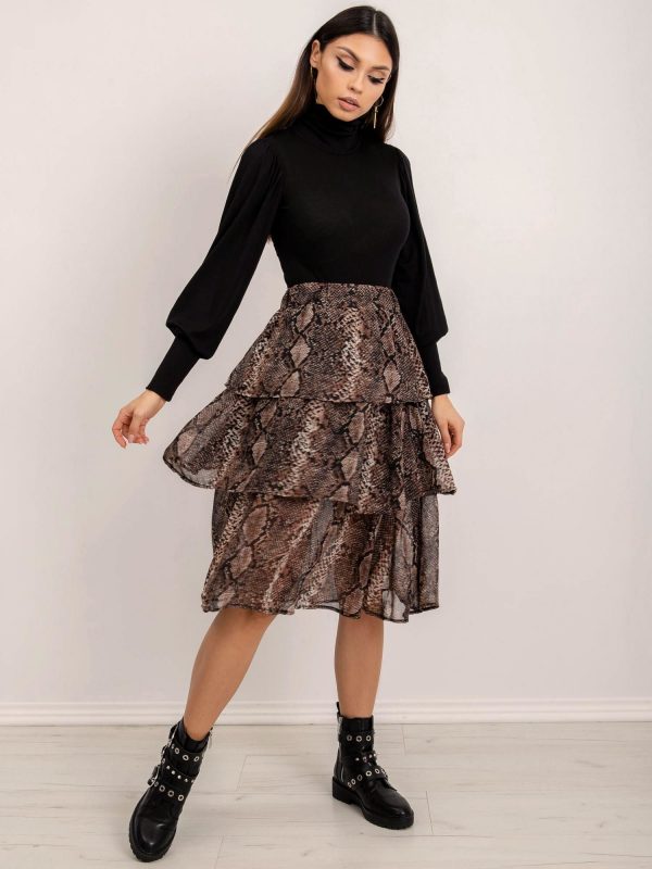 RUE PARIS Brown skirt Josie