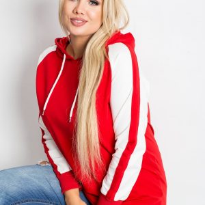 Red Plus Size Fair Sweatshirt