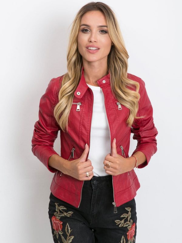 Dark Red Jacket Better