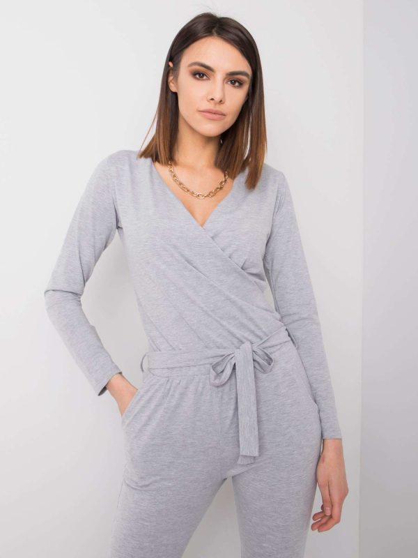 Grey jumpsuit Patrizia