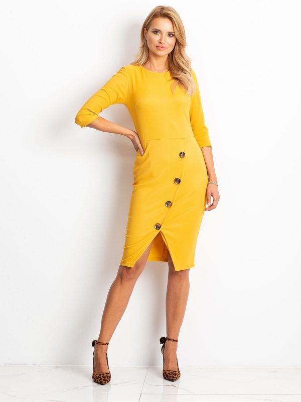 Yellow Shape Dress