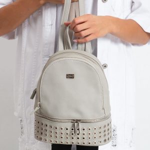 Light Grey Women's Backpack