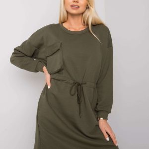 Khaki Oversize Dress Kelbi RUE PARIS