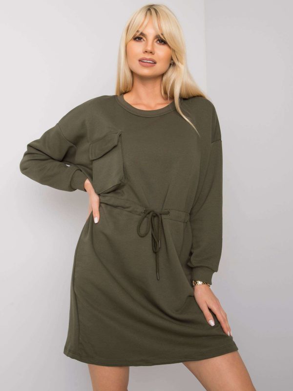 Khaki Oversize Dress Kelbi RUE PARIS