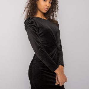 Ellara RUE PARIS black velour dress