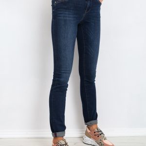 RUE PARIS Deep blue jeans Treat