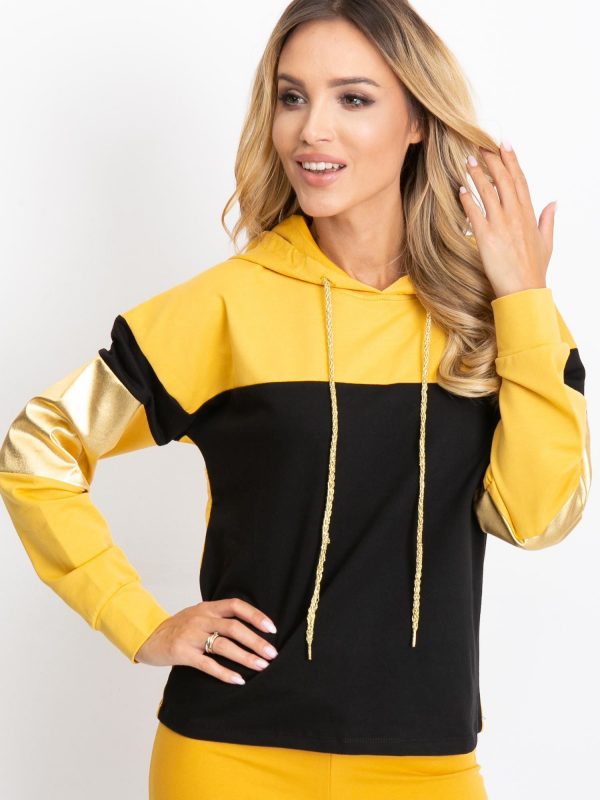 Black and yellow sweatshirt Royal