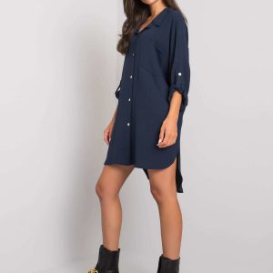 Navy blue elaria oversize dress