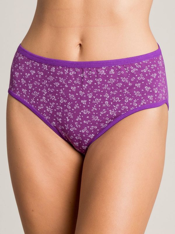 Purple Patterned Panties