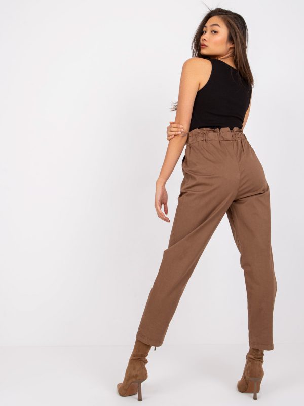 Brown Cabrera fabric pants