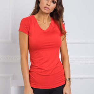 Red t-shirt Harriet FOR FITNESS