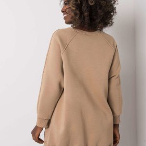 Beige cotton sweatshirt Lana